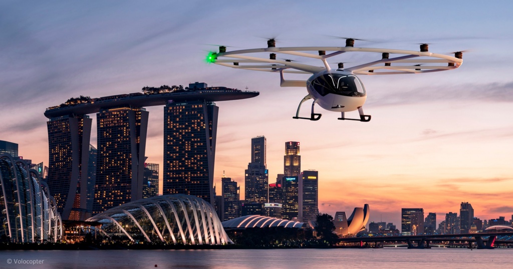 Singapore May Be First In Asia To Get Air  Taxi Services