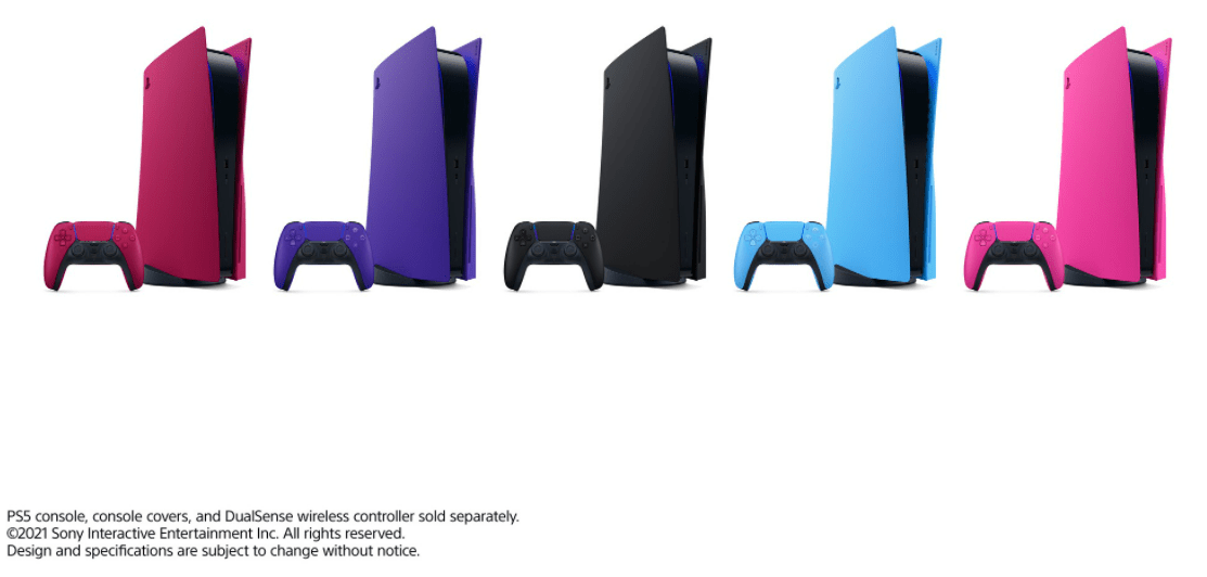 Sony Unveils New PS5 Console Covers, More Galaxy-Themed Colours